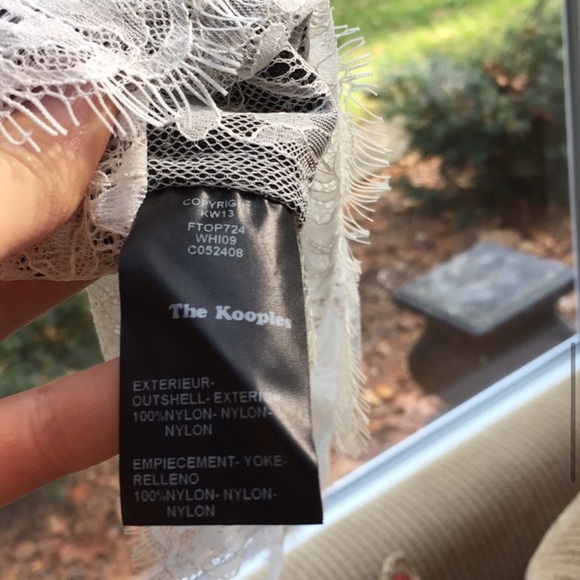 The Kooples Lace Top - Picture 7 of 9